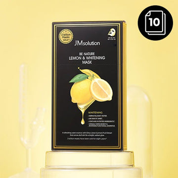 JMSOLUTION Be Nature Lemon & Whitening Mask 10ea