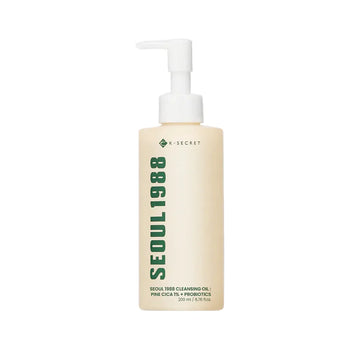 K-SECRET Seoul 1988 Cleansing Oil Pine Cica 1% + Probiotics 200ml - Calm & Clean