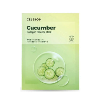CELEBON Cucumber Collagen Essence Mask