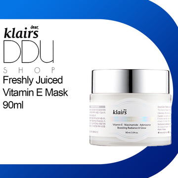 ⁠DEAR KLAIRS Freshly Juiced Vitamin E Mask 90g - Bright & Moist