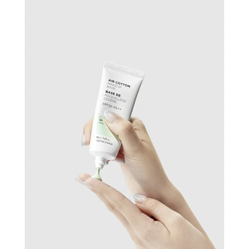 THE FACE SHOP Air Cotton Makeup Base 01 Mint SPF30 PA++