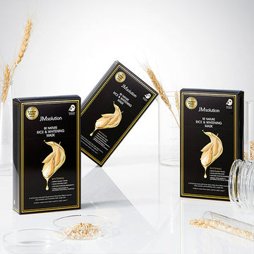 JMSOLUTION Be Nature Rice & Whitening Mask 10ea