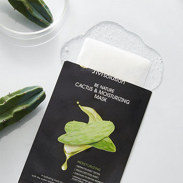 JMSOLUTION Be Nature Cactus & Moisturizing Mask 10ea