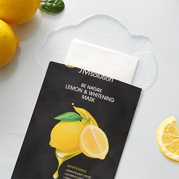 JMSOLUTION Be Nature Lemon & Whitening Mask 10ea