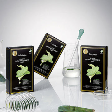 JMSOLUTION Be Nature Cactus & Moisturizing Mask 10ea