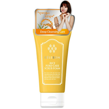 CELEBON Rice Pore Care Scrub Foam 130ml - Refine & Purify