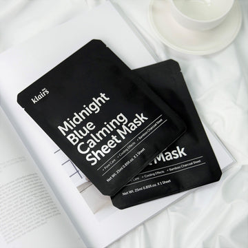 DEAR KLAIRS Midnight Blue Calming Sheet Mask 25 ml - Calm & Soothe