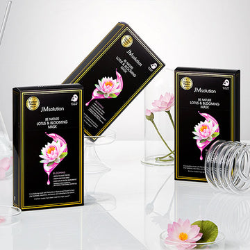 JMSOLUTION Be Nature Lotus & Blooming Mask 10ea