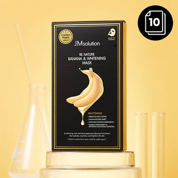 JMSOLUTION Be Nature Banana & Whitening Mask 10ea