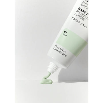 THE FACE SHOP Air Cotton Makeup Base 01 Mint SPF30 PA++