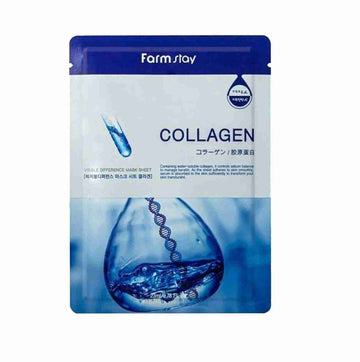 FARM STAY Vissible Difference Mask Sheet Collagen 1 Sheet - Plump & Glow