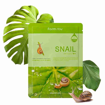 FARM STAY Vissible Difference Mask Sheet Snail 1 Sheet - Calm & Renew