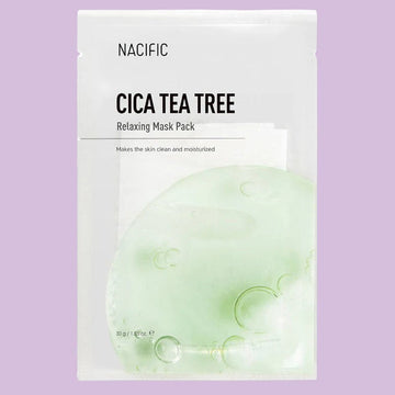 [NACIFIC] Cica Tea Tree Relaxing Mask Pack (1 pcs)
