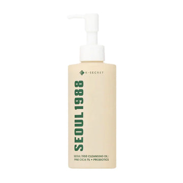 K-SECRET Seoul 1988 Cleansing Oil Pine Cica 1% + Probiotics 200ml - Calm & Clean