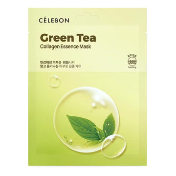 CELEBON Green Tea Collagen Essence Mask