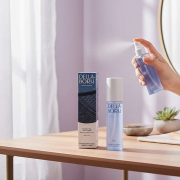 DELLABORN Seaweed Boosting Ampoule Mist 95ml - Moisturizing & Glowing Face Mist