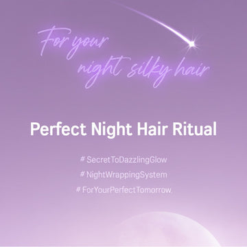 Assemble K - Play .Try .Glow Night Repair Hair Lotion in Into The Dream scent for silky hair.
