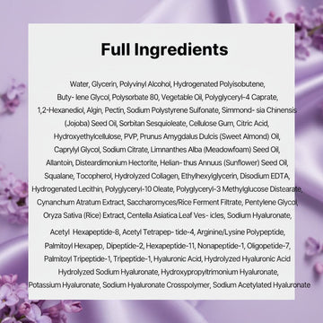 Assemble K - Play .Try .Glow Full Ingredients list for NACIFIC Rice Pepta Collagen Peel-Off Wrapping Mask.