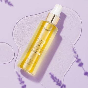 Assemble K - Play .Try .Glow: Nacific Fresh Herb Origin Revival Mist Serum, a hydrating facial mist serum with aloe vera for all skin types.