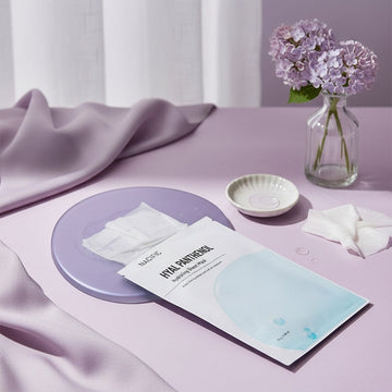 Assemble K - Play .Try .Glow NACIFIC Hyal Panthenol Hydrating Sheet Mask with hyaluronic acid and panthenol for dewy skin.