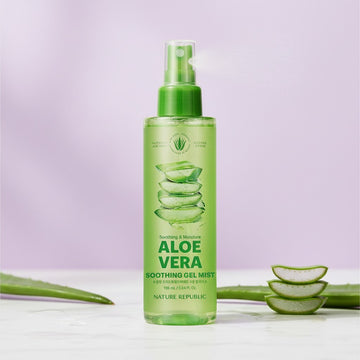 NATURE REPUBLIC Soothing & Moisture Aloe Vera 92% Soothing Gel Mist 155ml