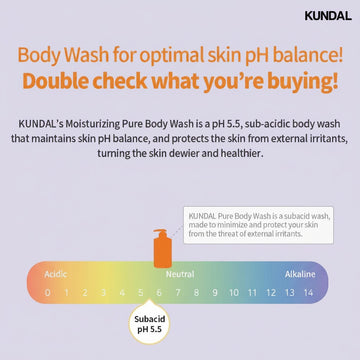 Assemble K - Play .Try .Glow KUNDAL Acacia Moringa body wash with pH 5.5 for optimal skin balance. Moisturizing and gentle.