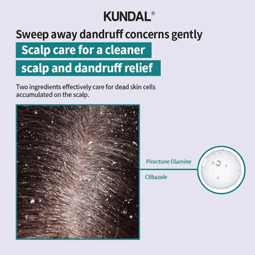 Assemble K - Play .Try .Glow Kundal Refreshing Anti-Dandruff Conditioner with Piroctone Olamine and Clibazole for scalp care.