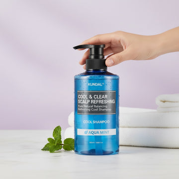 [KUNDAL] Cool and Clear Scalp Refreshing Shampoo 500ml