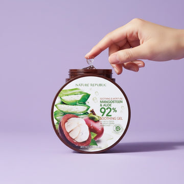 NATURE REPUBLIC Soothing & Moisture Mangosteen Aloe 92% Soothing Gel 300ml