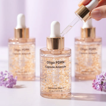 Assemble K - Play .Try .Glow Skinterior Step 3 Oligo PDRN Capsule Ampoule for radiant, revitalized skin.