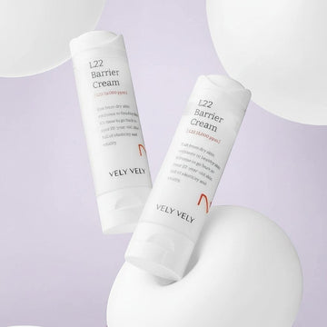 Assemble K - Play .Try .Glow VELY VELY L22 Barrier Cream 50ml for face, strengthens skin barrier and restores healthy glow.