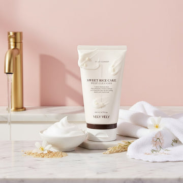 VELY VELY Sweet Rice Cake Deep Cleanser 140ml - Deep Cleansing & Soft Skin