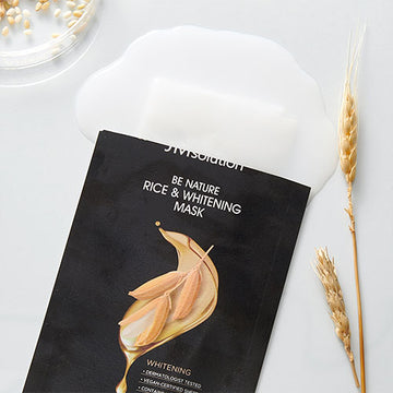 JMSOLUTION Be Nature Rice & Whitening Mask 10ea