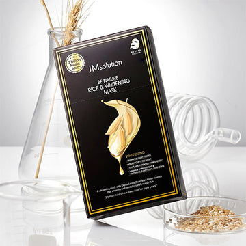 JMSOLUTION Be Nature Rice & Whitening Mask 10ea
