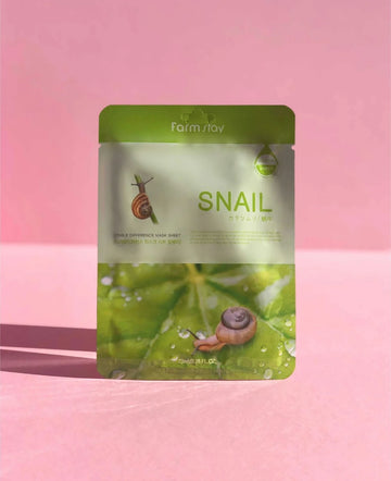 FARM STAY Vissible Difference Mask Sheet Snail 1 Sheet - Calm & Renew