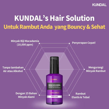 [KUNDAL] Ultra Hair Serum White Musk 100ml