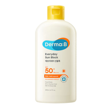 DERMA:B Everyday Sun Block SPF50+ PA++++ 200ml - Protect & Hydrate