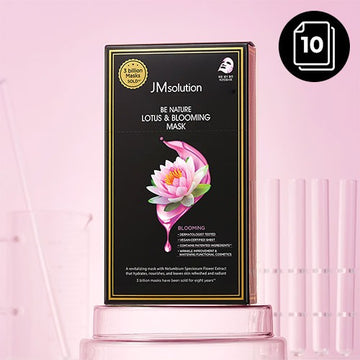 JMSOLUTION Be Nature Lotus & Blooming Mask 10ea