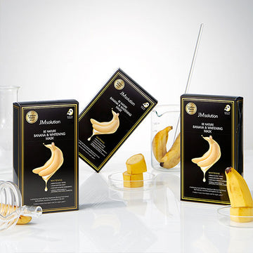 JMSOLUTION Be Nature Banana & Whitening Mask 10ea