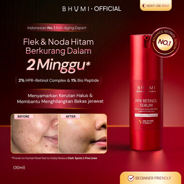BHUMI HPR Retinol Serum 18ml - Plump & Glow