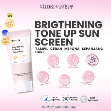 CELEBON Brightening Tone Up Sun Cream 50ml - Bright & Protect