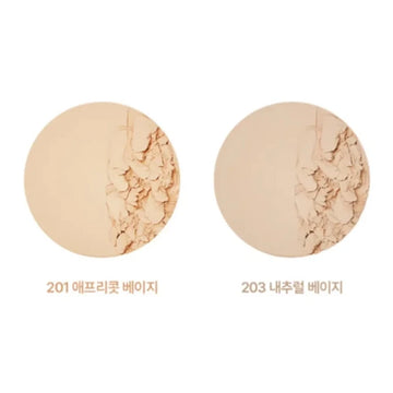 THE FACE SHOP Gold Collagen Ampoule Two-Way Pact 201