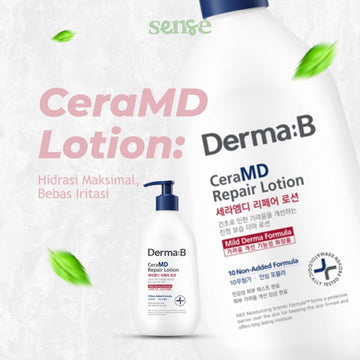 DERMA:B CeraMD Lotion 400ml - Barrier & Care
