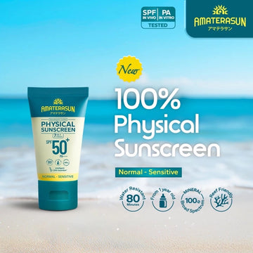 AMATERASUN Physical Sunscreen SPF 50+ PA++++ 30g - Shield & Calm