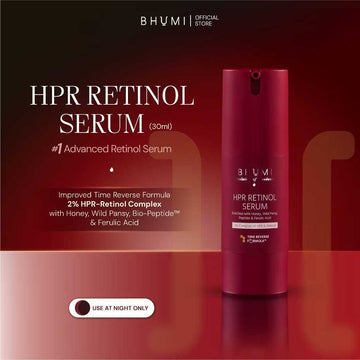 BHUMI HPR Retinol Serum 30ml - Plump & Glow