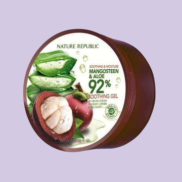 NATURE REPUBLIC Soothing & Moisture Mangosteen Aloe 92% Soothing Gel 300ml