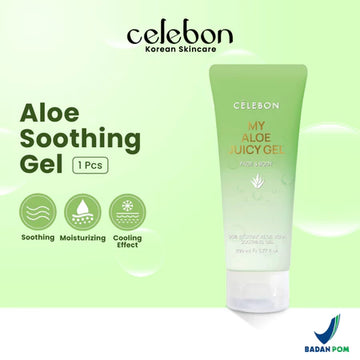 CELEBON Aloe Soothing Gel 1 Sheet - Calm & Soothe