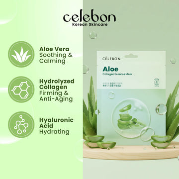 CELEBON Aloe Collagen Essence Mask