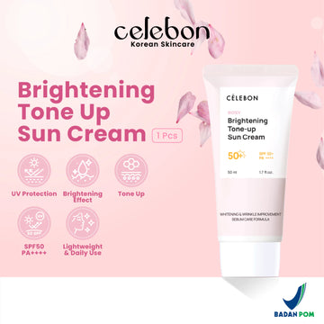 CELEBON Brightening Tone Up Sun Cream 50ml - Bright & Protect