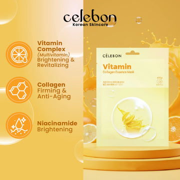 CELEBON Vitamin Collagen Essence Mask